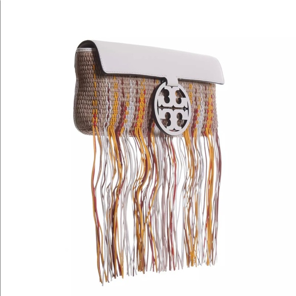 Tory Burch Miller Fringe Clutch - Picture 2 of 8